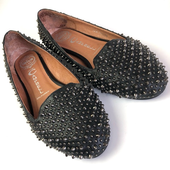 ** SOLD ** Jeffrey Campbell Martini Studded Loafers - Picture 2 of 15